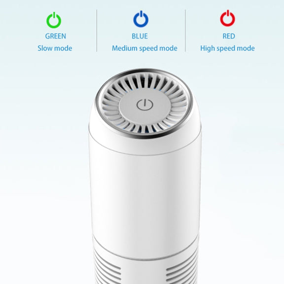 Y-20 Desktop Car Negative Ion Air Purifier(Black)