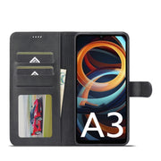For Xiaomi Redmi A3 LC.IMEEKE Calf Texture Leather Phone Case(Black)
