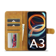 For Xiaomi Redmi A3 LC.IMEEKE Calf Texture Leather Phone Case(Brown)
