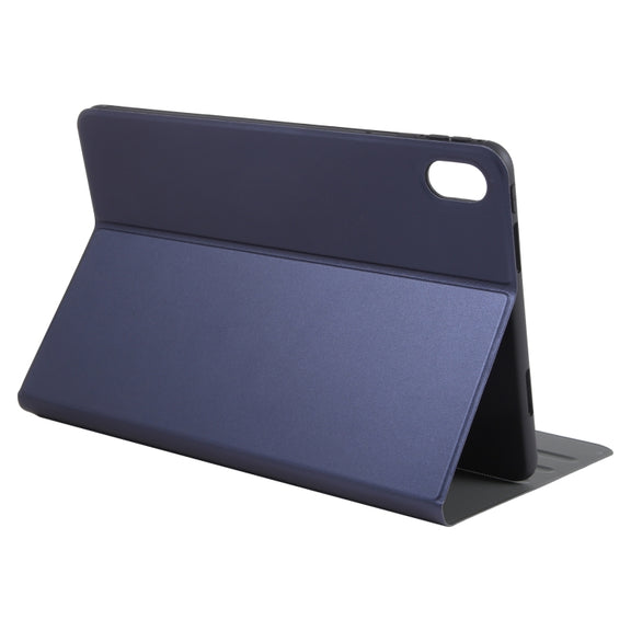 For Huawei MatePad 11 2023 Voltage Elastic Texture Flip Leather Tablet Case(Dark Blue)