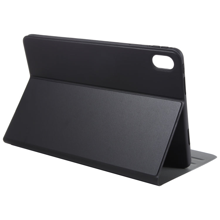 For Huawei MatePad 11 2023 Voltage Elastic Texture Flip Leather Tablet Case(Black)