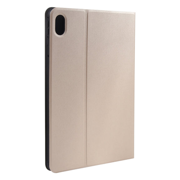 For Huawei MatePad 11 2023 Voltage Elastic Texture Flip Leather Tablet Case(Gold)