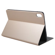 For Huawei MatePad 11 2023 Voltage Elastic Texture Flip Leather Tablet Case(Gold)
