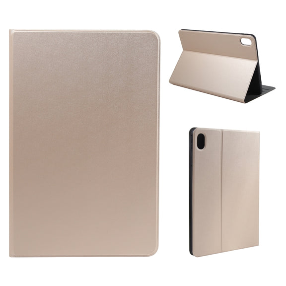 For Huawei MatePad 11 2023 Voltage Elastic Texture Flip Leather Tablet Case(Gold)