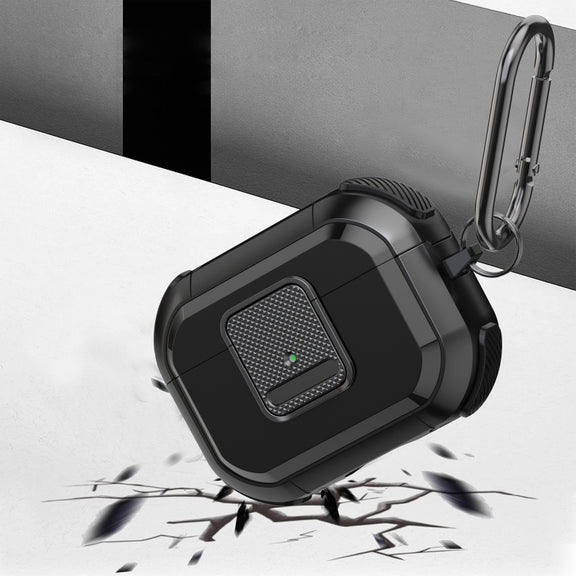 For AirPods Pro Wireless Earphones Protective Case(Army Green)