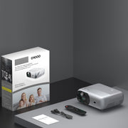 D1000 1920x1080P 320ANSI Lumens Portable Mini LCD LED Smart Projector, Android(AU Plug)