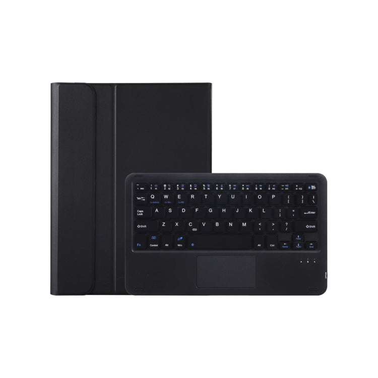 For OPPO Pad 2 11.61 inch 2023 OP13-A Lambskin Texture Ultra-thin Detachable Bluetooth Keyboard Leather Case with Touchpad(Black)