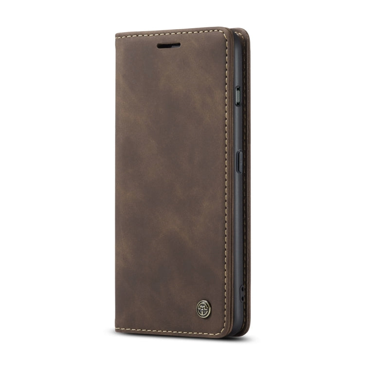 For OnePlus 11 CaseMe 013 Multifunctional Horizontal Flip Leather Phone Case(Coffee)