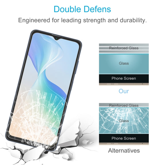 For Blackview Oscal C30 Pro 50pcs 0.26mm 9H 2.5D Tempered Glass Film