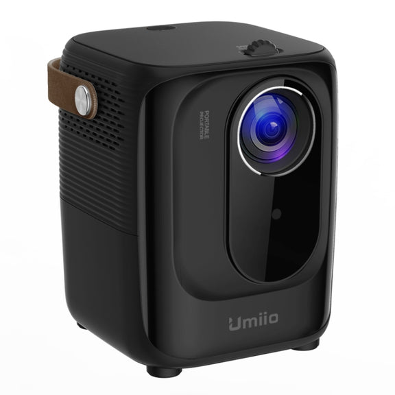 A007 Portable 1280 x 720 HD 113 ANSI Smart LED Projector, Plug:AU Plug(Black)