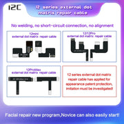 For iPhone XS / XR / XS Max i2C MC12 SK-BOX Dot-matrix Flex Cable V2.0