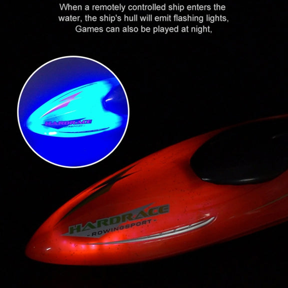 JJR/C S8 2.4G Mini RC Upright High Speed Stunt Boat(Blue)