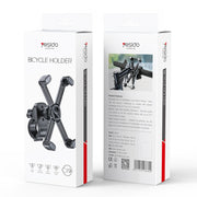 Yesido C191 4-axis Support Bicycle Handle Phone Holder(Black)