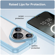 For Huawei Pura 70 Pro Colorful Series Acrylic + TPU Phone Case(Blue)