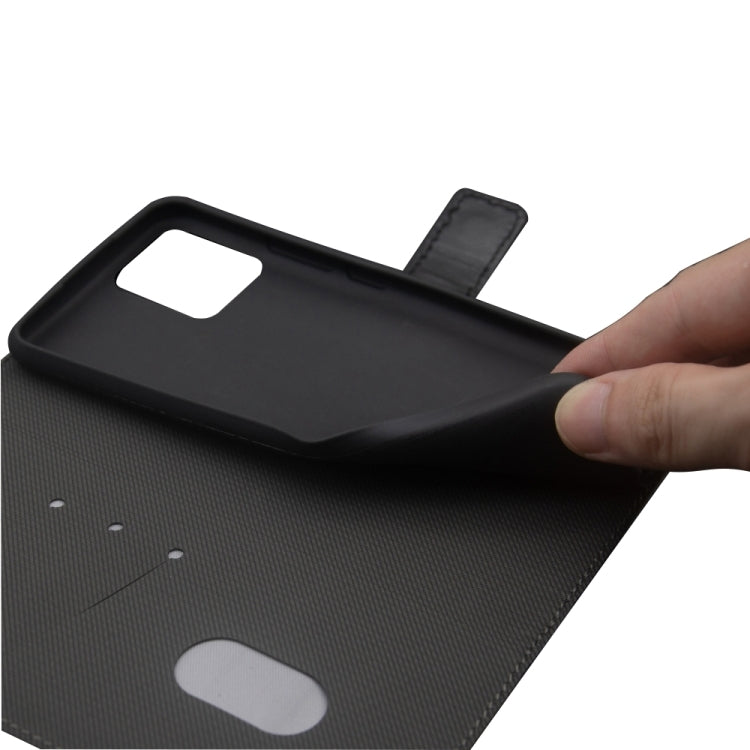 For Blackview A85 idewei Two-color Splicing Leather Phone Case(Black)