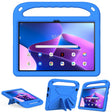 For Lenovo Tab M10 3rd Gen Handle EVA Shockproof Tablet Case with Holder(Blue) - Lenovo by PMC TechLife | Online Shopping South Africa | PMC TechLife | Buy Now Pay Later Mobicred