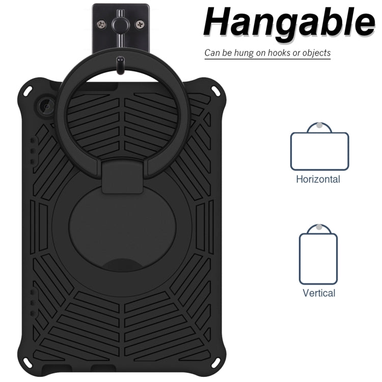 For Lenovo Tab M10 3rd Gen Spider King Silicone Protective Tablet Case(Black)