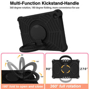 For Lenovo Tab M10 3rd Gen Spider King Silicone Protective Tablet Case(Black)