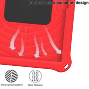 For Lenovo Tab M10 3rd Gen Spider King Silicone Protective Tablet Case(Red)