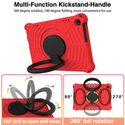 For Lenovo Tab M10 3rd Gen Spider King Silicone Protective Tablet Case(Red)
