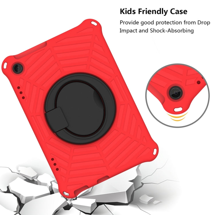 For Lenovo Tab M10 3rd Gen Spider King Silicone Protective Tablet Case(Red)