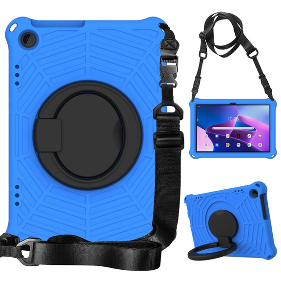 For Lenovo Tab M10 3rd Gen Spider King Silicone Protective Tablet Case(Blue)