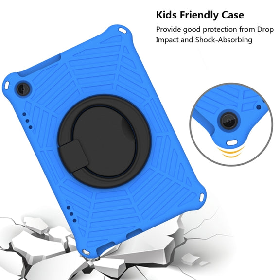 For Lenovo Tab M10 3rd Gen Spider King Silicone Protective Tablet Case(Blue)