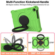 For Lenovo Tab M10 3rd Gen Spider King Silicone Protective Tablet Case(Green)