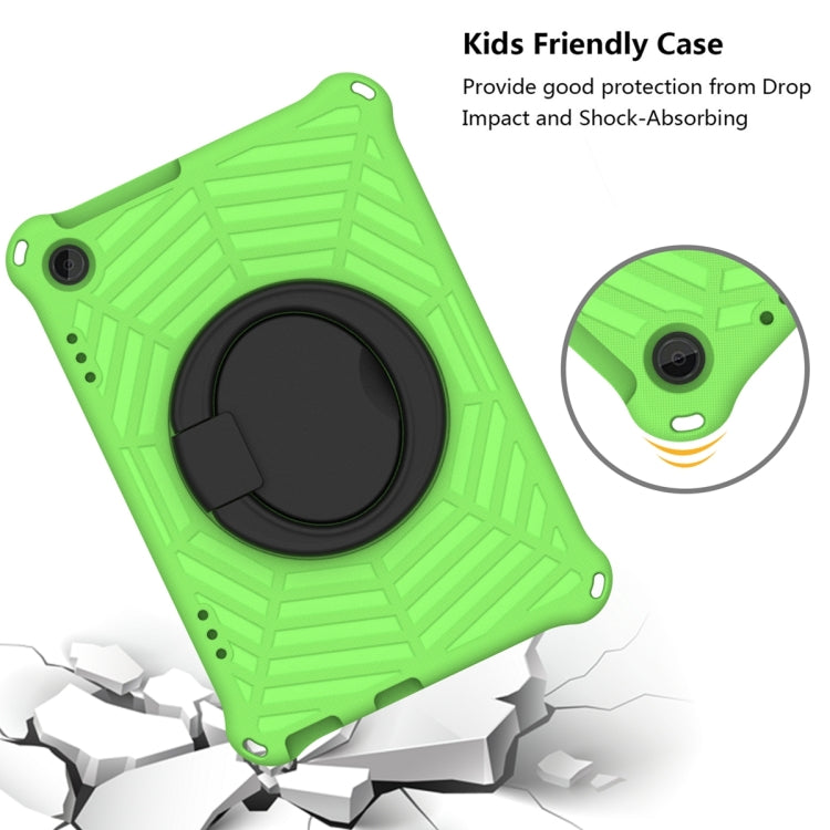 For Lenovo Tab M10 3rd Gen Spider King Silicone Protective Tablet Case(Green)