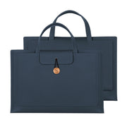15-16 inch Universal Elastic Thread Button Portable Laptop Inner Bag(Blue)