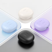 USAMS YO17 TWS Half In-Ear Wireless Bluetooth Earphone(Beige)