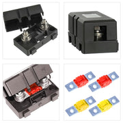 6 in 1 ANS Car Fuse Holder Fuse Box, Current:60A & 80A & 100A