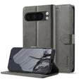 For Google Pixel 9 Pro XL LC.IMEEKE Calf Texture Flip Leather Phone Case(Grey) - free shipping - PMC TechLife - Order now!