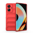 For Realme 10 Pro+ 5G Magic Shield TPU + Flannel Phone Case(Red) - Realme Cases by PMC TechLife | Online Shopping South Africa | PMC TechLife