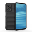 For Realme GT2 Magic Shield TPU + Flannel Phone Case(Black) - Realme Cases by PMC TechLife | Online Shopping South Africa | PMC TechLife