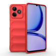 For Realme C53 4G Magic Shield TPU + Flannel Phone Case(Red) - Realme Cases by PMC TechLife | Online Shopping South Africa | PMC TechLife | Buy Now Pay Later Mobicred
