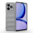 For Realme C53 4G Magic Shield TPU + Flannel Phone Case(Grey) - Realme Cases by PMC TechLife | Online Shopping South Africa | PMC TechLife | Buy Now Pay Later Mobicred