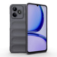 For Realme C53 4G Magic Shield TPU + Flannel Phone Case(Dark Grey) - Realme Cases by PMC TechLife | Online Shopping South Africa | PMC TechLife | Buy Now Pay Later Mobicred