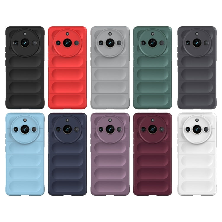 For Realme 11 Pro 5G/11 Pro+ 5G Magic Shield TPU + Flannel Phone Case(Red)