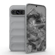 For Google Pixel 9 Pro XL 5G Magic Shield TPU + Flannel Phone Case(Grey) - Google Cases by PMC TechLife | Online Shopping South Africa | PMC TechLife | Buy Now Pay Later Mobicred
