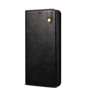 For OPPO A98 5G Oil Wax Crazy Horse Texture Leather Phone Case(Black)