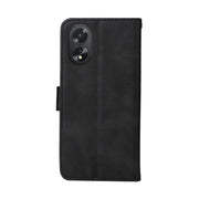 For OPPO A38 4G / A18 4G Global Classic Calf Texture Flip Leather Phone Case(Black)