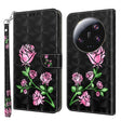 For Xiaomi 13 Ultra 3D Painted Pattern Leather Phone Case(Rose) - 13 Ultra Cases by PMC TechLife | Online Shopping South Africa | PMC TechLife | Buy Now Pay Later Mobicred