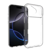 For iPhone 17 Pro Water-resistant Texture TPU Phone Case(Transparent)
