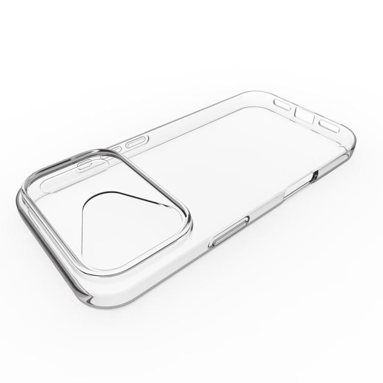 For iPhone 17 Pro Water-resistant Texture TPU Phone Case(Transparent)