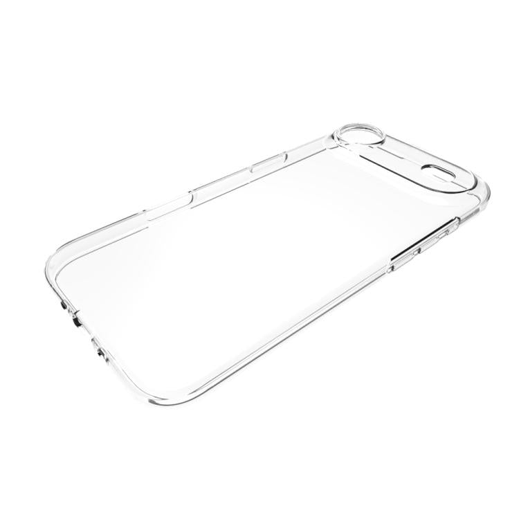 For iPhone 17 Air Water-resistant Texture TPU Phone Case(Transparent)