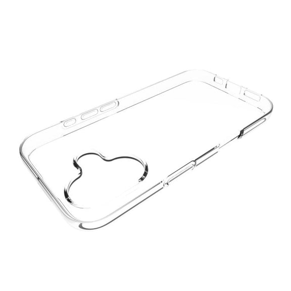 For iPhone 17 Water-resistant Texture TPU Phone Case(Transparent)
