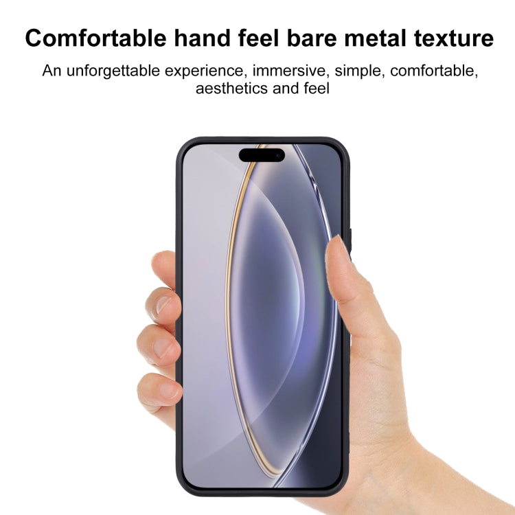 For iPhone 16 Pro Max TPU Phone Case(Black)