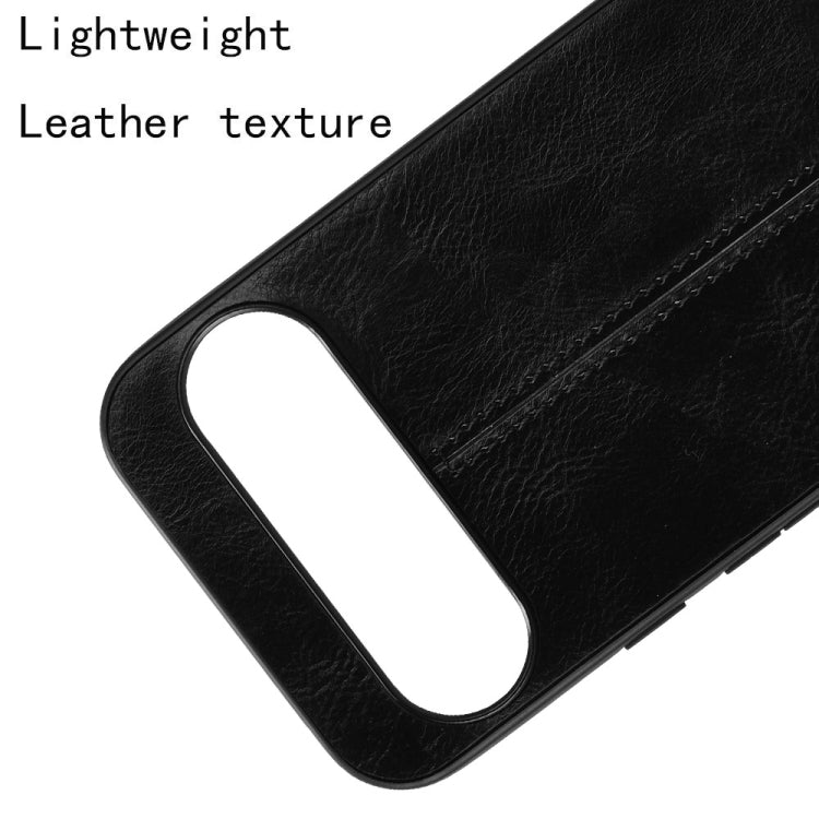 For Google Pixel 9 Sewing Cow Pattern Skin PC + PU + TPU Phone Case(Black)