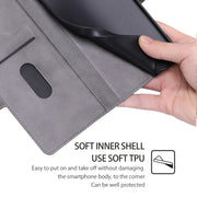 For Huawei nova 12i 4G Ultra-thin Voltage Side Buckle Horizontal Flip Leather Phone Case(Black)